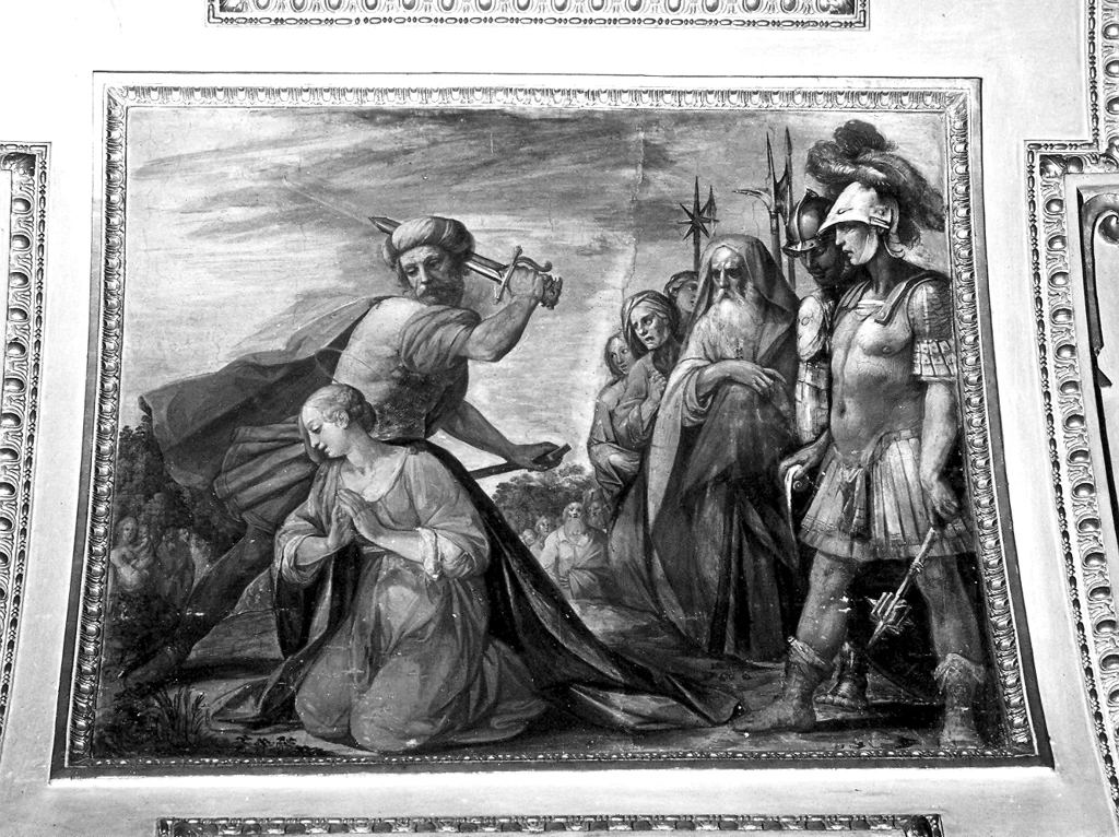 Decapitazione di santa Barbara - Chiesa di S. Maria in Traspontina, Roma